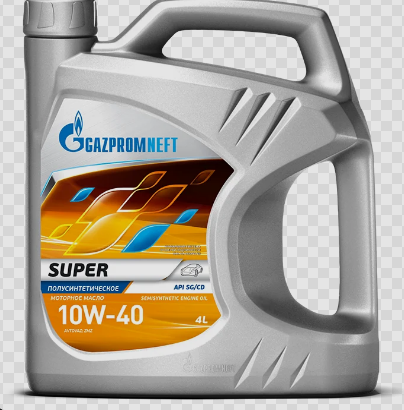 Масло 10W-40 Super (полусинт) 4л. "Газпромнефть"