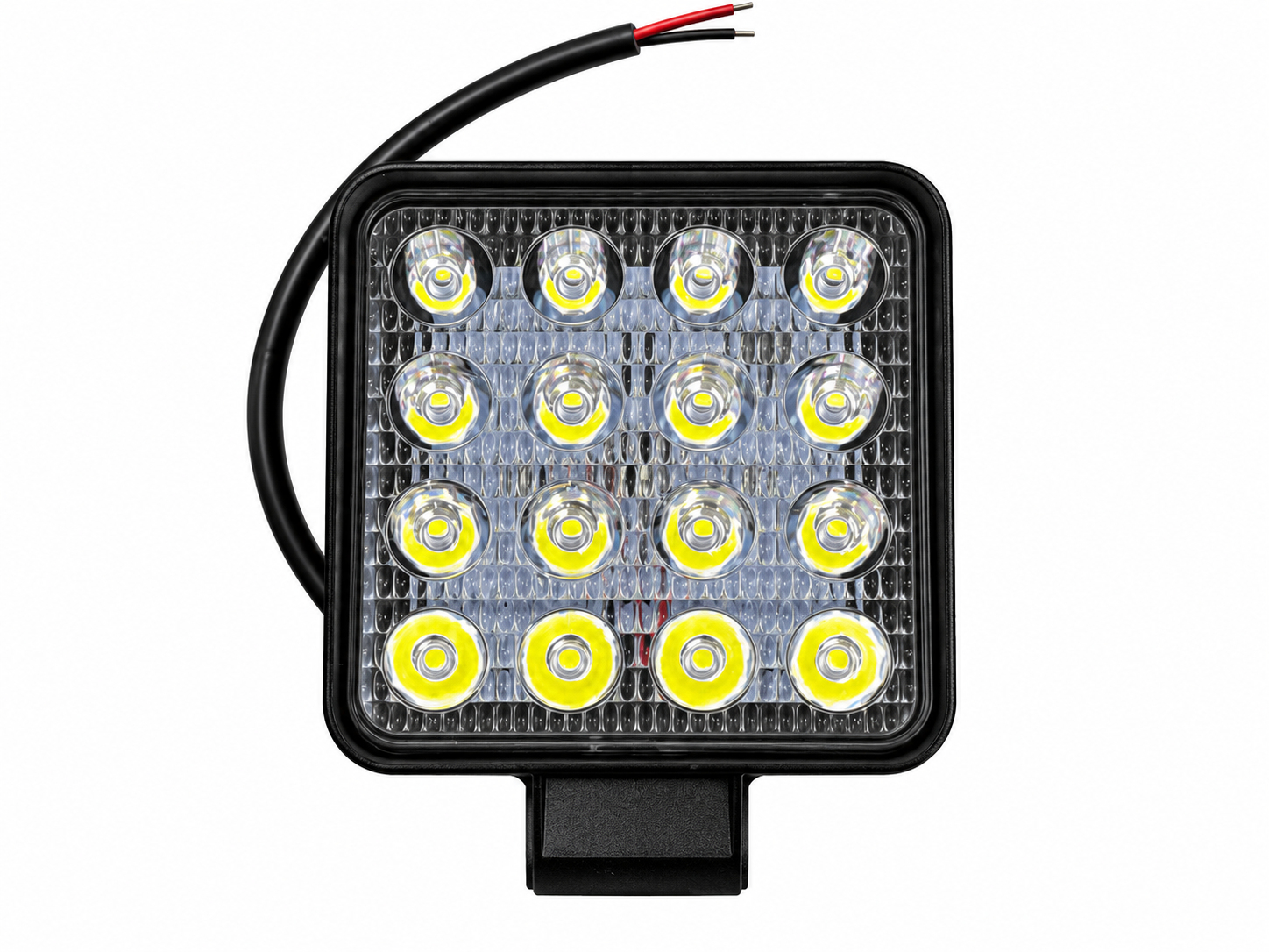 Фара п/туман.светодиод. AE48S-16LED-28НС квадр. 16 диодов 48W 12/24V "АвтоЭлектрика"