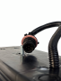Фонарь зад.КамАЗ ЕВРО светодиод.с жгутом лев.24в "Руденск" 112.08.69-03